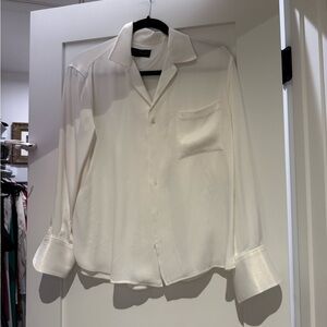 Zara Classic Cream women’s Dress Shirt
